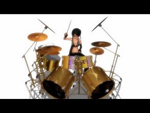 [MMD] Heart Sutra - Drums