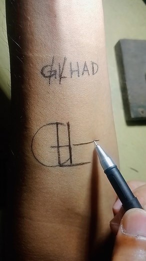 1.8K views | How to make a unique modern logo name tattoo design #logo #name #tattooideas #logodesigner #art | Marjune Lacaza Cagampang | Facebook