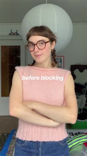 block your knits !! 💌💌💌💌 #knitting #felting #blocking #beforevsafter