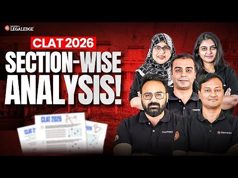 CLAT 2026 Exam Analysis | Full Paper Breakdown & Expected Cutoff | LegalEdge