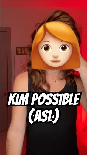 Kim Possible (ASL) #signlanguage #kimpossible #americansignlanguage #coda #disney #disneynostalgia