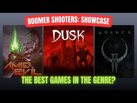 BOOMER SHOOTERS SHOWCASE: AMID EVIL, DUSK & QUAKE II | GAMEPLAY (NO COMMENTARY)