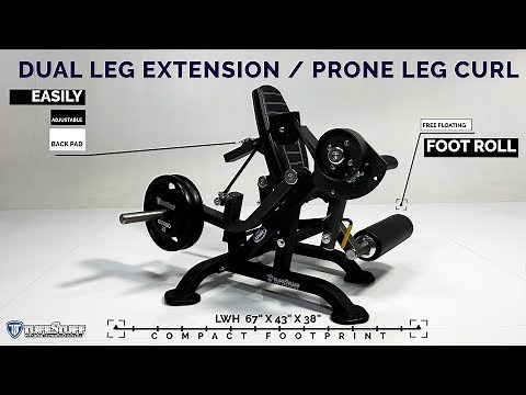 Proformance Plus- Plate Loaded- Dual Leg Extension Prone Leg Curl