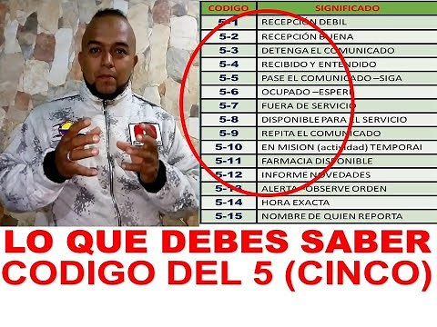 TUTORIAL CODE 5 RADIOS COMMUNICATION, PRIVATE SECURITY