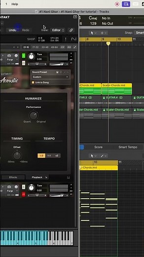 How to Control Tempo, Timing, and Humanisation in Session Guitarist