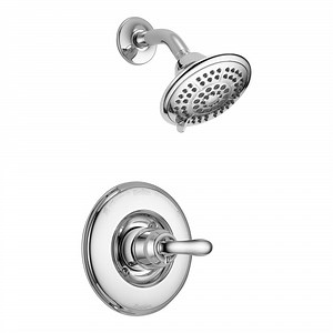 Delta Faucet T14294 Linden 1.75 GPM Chrome Finish Valve and Shower Trim Kit with Monitor 14 Series Pressure Balancing Cartridge