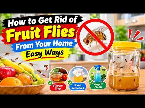 Fruit Flies in Your Home? Stop Them With This!