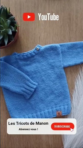 Pull bébé au Tricot
