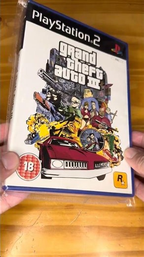 Grand Theft Auto III. Unboxing.