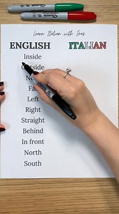 489K views · 8.3K reactions | Learn Italian  | Learn Italian with Ines | Facebook