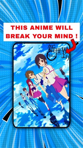 The Most Underrated Psychological Anime Ever #anime #shinsekaiyori #shortsfeed