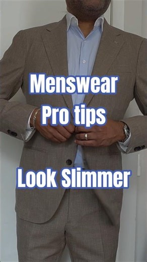 How to Look Slimmer! #menswear #spierandmackay #suits #fashion #style #slim #dress #amazing #result