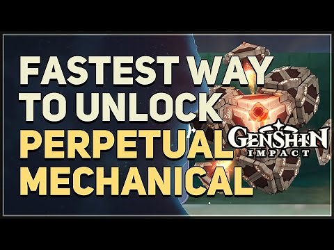 Fastest shortcut way to unlock Perpetual Mechanical Array Genshin Impact