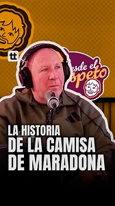 🔟🇦🇷 Alguien tiene una camisa que perteneció a Maradona y no lo sabe. 🎙️ El Colo Mac Allister estuvo en “Desde el respeto” y contó una historia que tuvo con una camiseta que le regaló Diego. | Estoes Datta