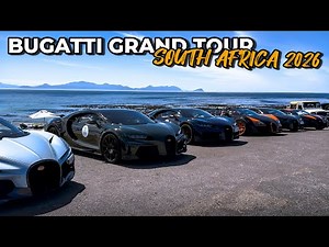 Hypercars Take Over Cape Town! | Bugatti Grand Tour South Africa 2026 + Pagani Utopia Roadster