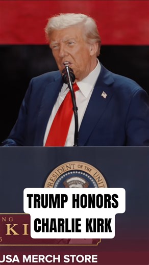 Donald Trump: Charlie Kirk Changed History