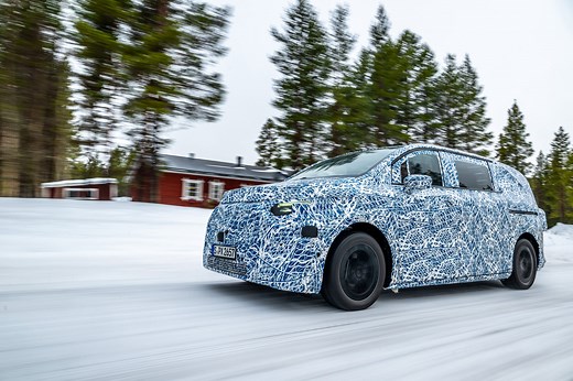 Six-Figure Moonshot: We Drive Benz's Electric Van Prototype