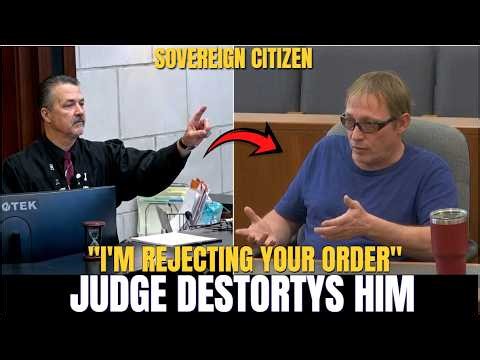 Sovereign Citizen Tries Legal Tactics... Then the Judge Issues a No-Bond Warrant