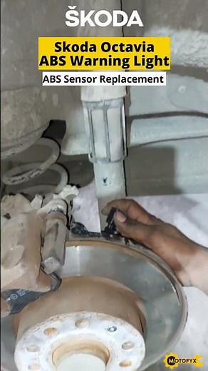 Skoda Octavia ABS & Traction Warning Light Flashing On Instrument Cluster | OBD Scanning | #shorts