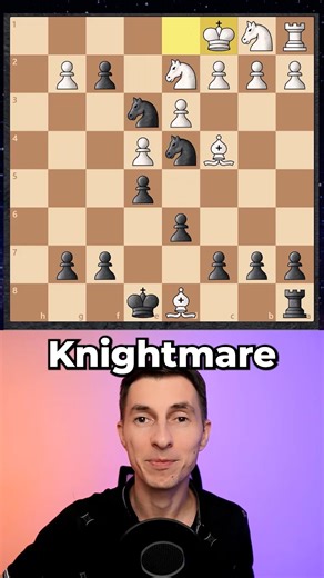 Knightmare Checkmate TRAP in Chess #chess #chesslessons #chesstraps #chesslife | Remote Chess Academy