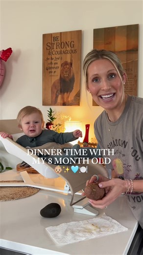 Dinner Routine for an 8-Month-Old Baby