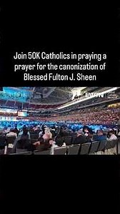 Prayer For the Canonization Of Blessed Fulton Sheen