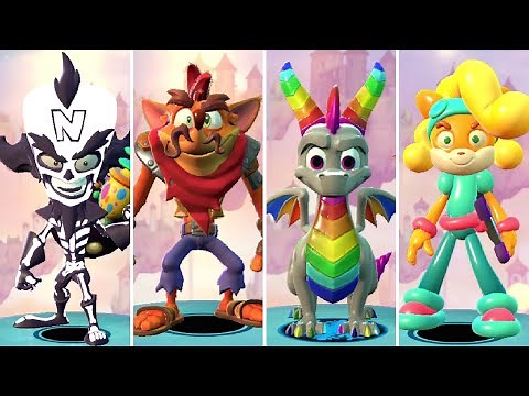 Crash Team Rumble - All Characters