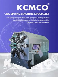 [Hot Item] Camless Spring Coiling Machine with 12 Axis Camless CNC Spring Wire Forming Rotating Machine