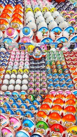 Ultimate Kinder Surprise Eggs Collection Unboxing!