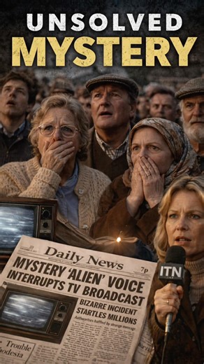 Mysterious “Alien Voice” Hijacks TV Broadcast (True Story) 👽