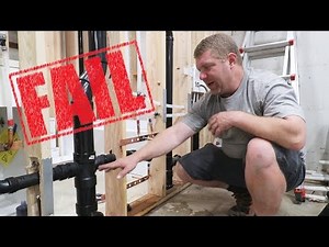 FAILED Plumbing Inspection! How Badly Did We Screw Up?