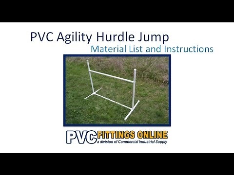 PVC Dog Hurdle Jump - DIY Guide
