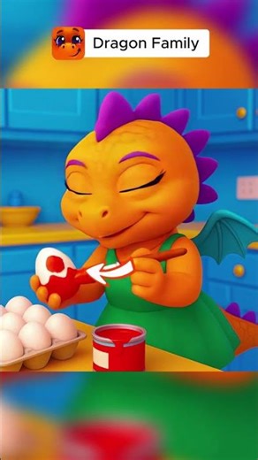Gabby and THE KINDER EGG?! 🤫 #DragonFamilyWorld #DragonFamilyApp #DragonFamily
