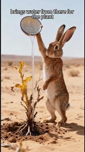 Why is Rabbit Crying? 🐰#Rabbit #SadStory #Cute #Animals #Shorts #Carrot #Emotional