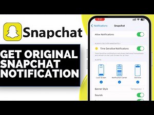 How to Get Original Snapchat Notification Sound (2024)