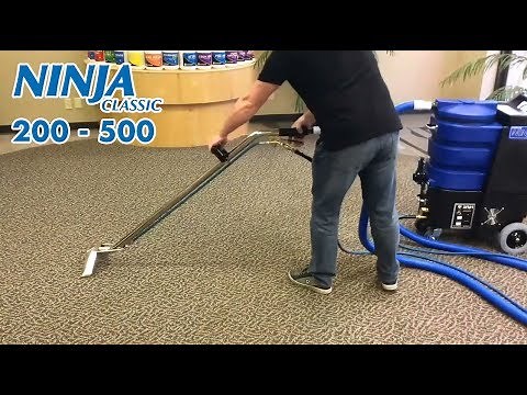 Portable Carpet Cleaning Machines - Esteam Ninja Classic 200 & 500
