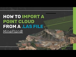How to import a Point Cloud from .LAS | T&T in Practice