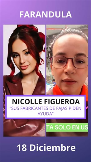 NICOLLE FIGUEROA PIDEN AYUDA POR SUS FAJAS #nicollefigueroaa #nicollefigueroa