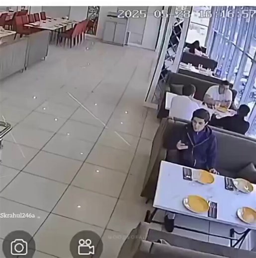 After a customer publicly insulted and demeaned a waitress, the restaurant owner immediately stepped in. Noticing the incident was being recorded, the boss made the man pick his money up off the floor and then escorted him out of the establishment.