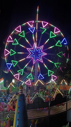 Amusement park rides #shorts #mela #rides