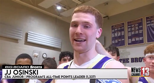 CBA's JJ Osinski breaks school record to become all-time scoring leader