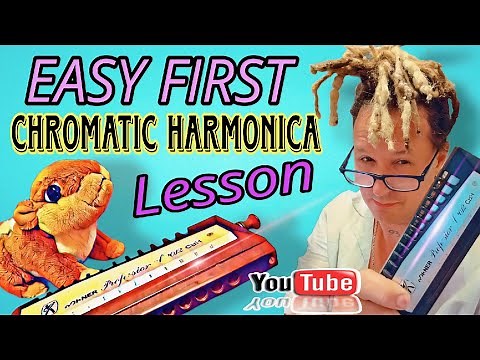 Play Chromatic TODAY! Your First Easy Chromatic Harmonica Lesson (Blues)