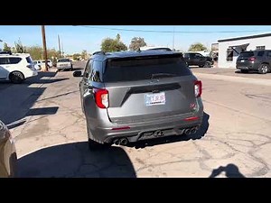 2023 Ford Explorer ST exhaust job