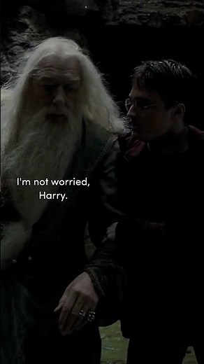 Harry and Dumbledore leave the cave #HarryPotter #Dumbledore #DeletedScene #HalfBloodPrince