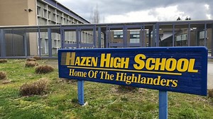 Hazen High School closed for rest of week after student tests positive for coronavirus