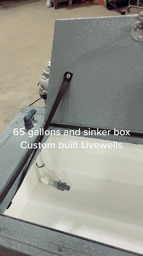 Custom built Livewells #fatcatlivewells #livewells #catfish #customlivewells