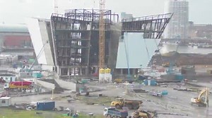 8.7K views · 243 reactions | #ThrowbackThursday! See Titanic Belfast being built over 3 years in our 3 minute timelapse...️ | Titanic Belfast | Facebook