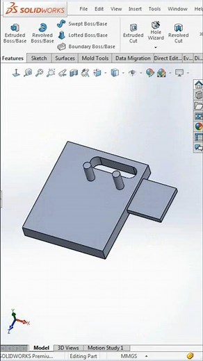 SolidWorks Dimensioning and Extrusion Guide #cad #tutorial #engineering