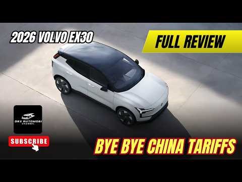 2026 Volvo EX30: New UX Update & V2L Power for the Best Compact EV!