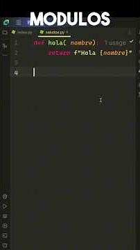 📌 ¿Qué son los módulos en Python y cómo crearlos? 🚀🐍